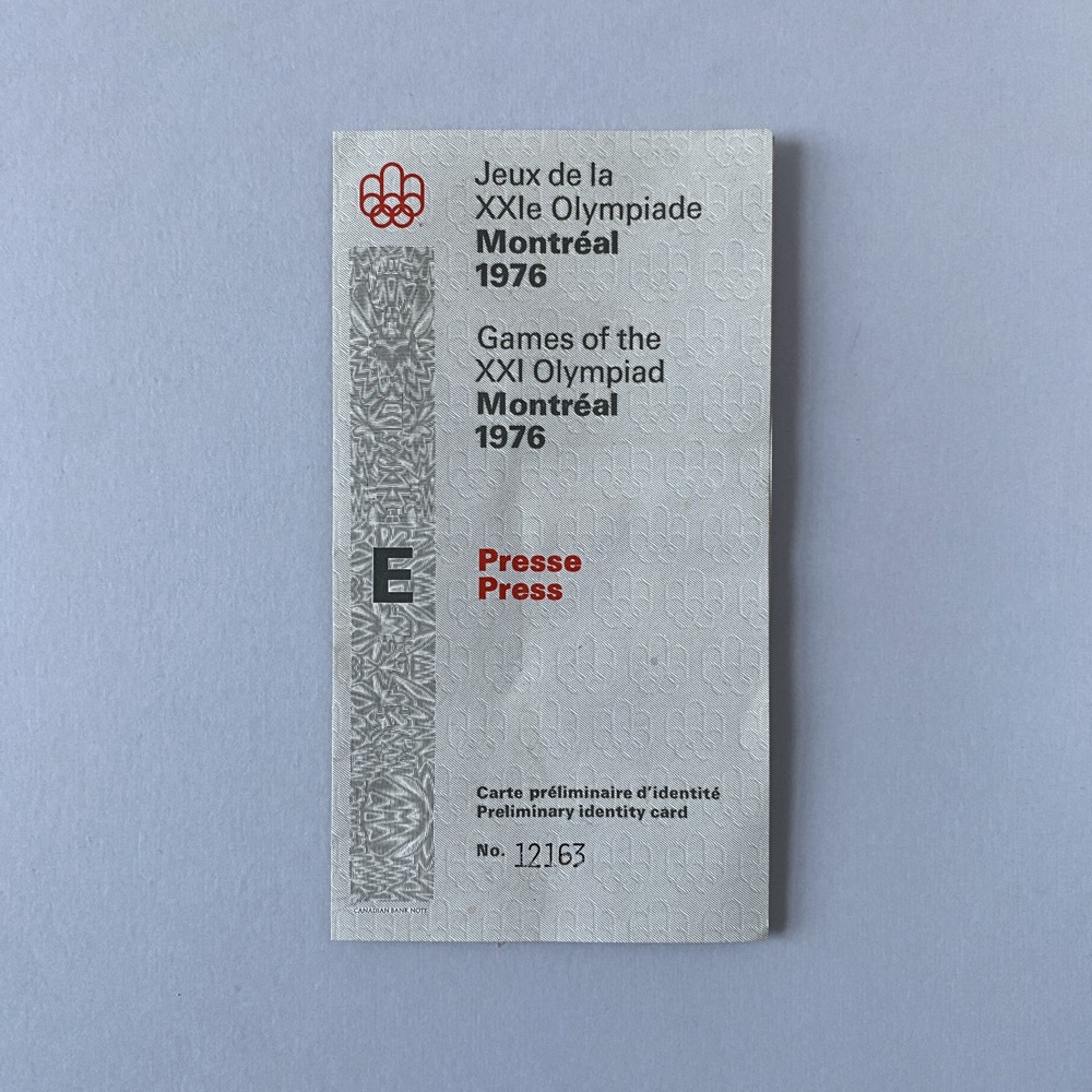 Preliminary ccreditation for members of the press