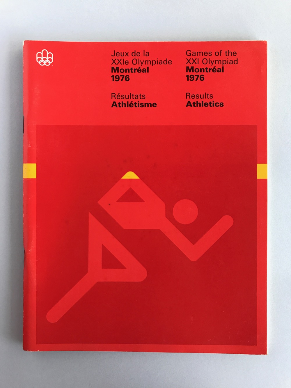 Results book - athletics