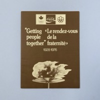 Coca-Cola Getting People Together booklet