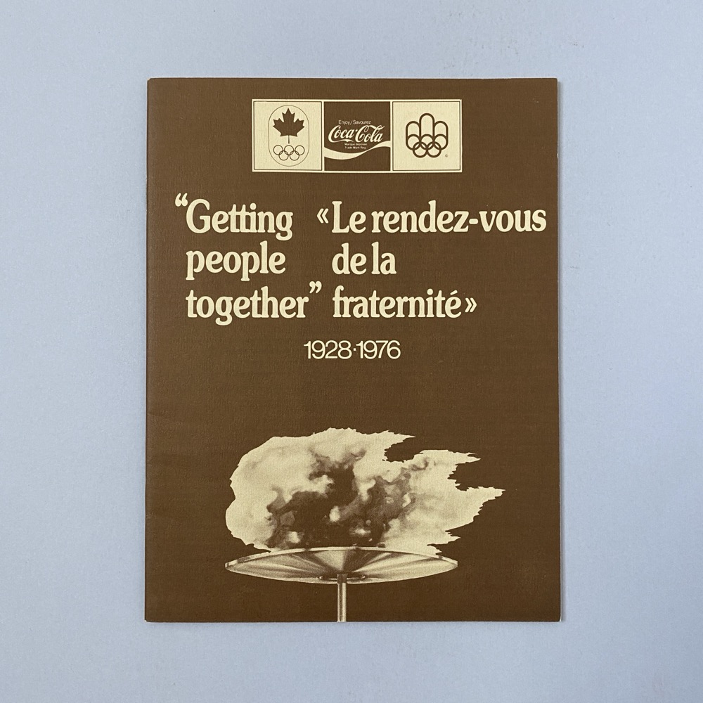 Coca-Cola Getting People Together booklet