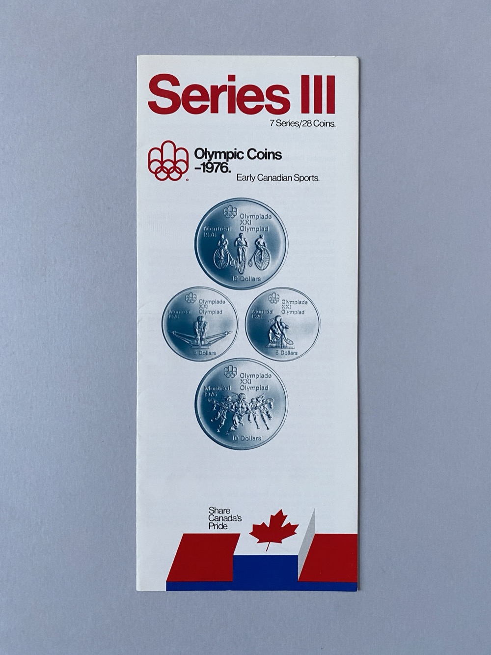 Promotional coins pamphlet - series 3