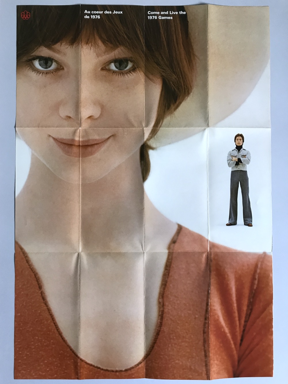 Come and Live the 1976 Games poster - front