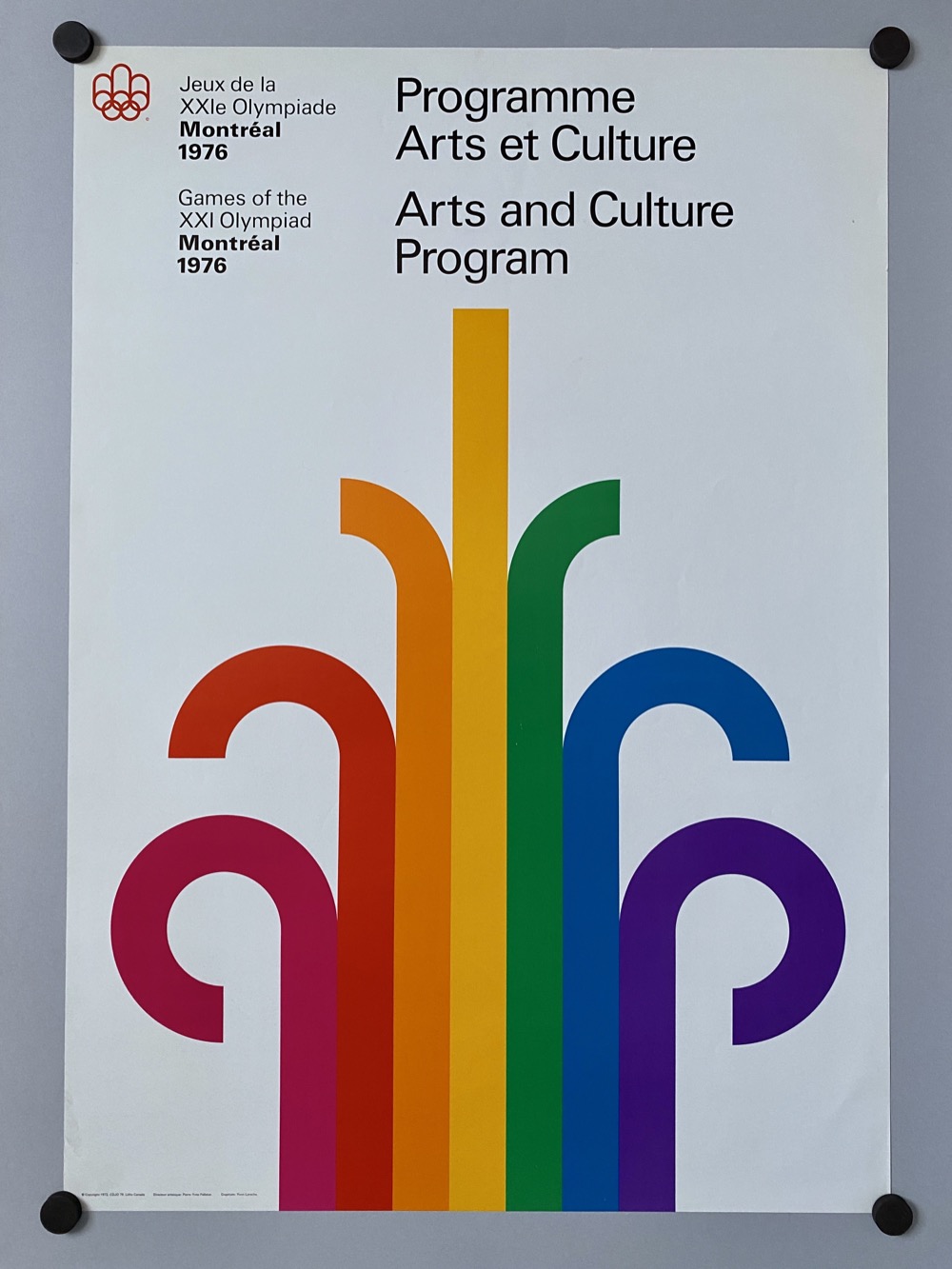 Arts and Culture Program poster
