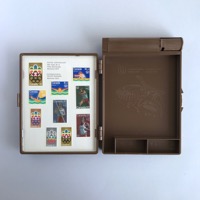 Olympic stamp souvenir case