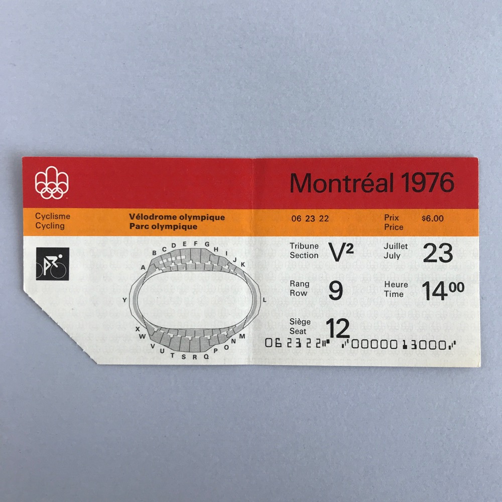 Cycling ticket