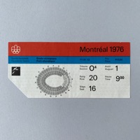 Equestrian sports ticket